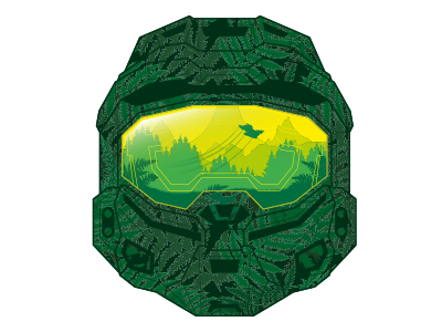 DrinkwareHalo Infinite Master Chief Line Art Laser Engraved Tumbler